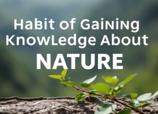 Doğaya Dair Bilgi Alışkanlığı: Yaşam Tarzınızı Nasıl Değiştirebilir? Habit of Gaining Knowledge About Nature: How Can You Change Your Lifestyle?