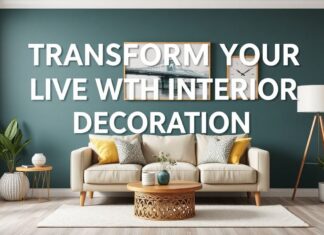 Ev Dekorasyonu ile Hayatınızı Değiştirın Transform Your Life with Interior Decoration