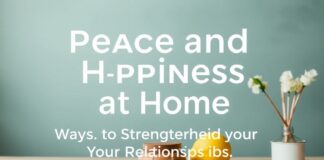 Evde Barış ve Mutluluk: İlişkilerinizi Güçlendiren Yollar Peace and Happiness at Home: Ways to Strengthen Your Relationships