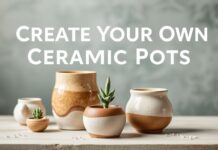 Evde Kendi Seramik Çömleklerinizi Oluşturun: Bir Yaratıcı Macera Create Your Own Ceramic Pots at Home: A Creative Adventure