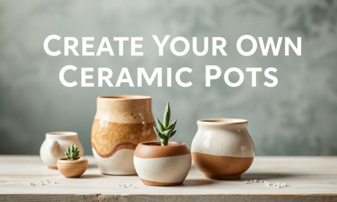 Create Your Own Ceramic Pots at Home: A Creative Adventure