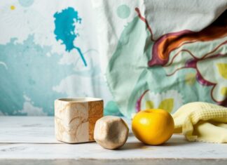 Evde Kreatif Olmak: Kumaş Boyama ile Sanatsal Dönüşüm Creativity at Home: Artistic Transformation with Fabric Dyeing