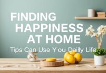Evde Mutluluk Bulmak: Günlük Yaşamda Kullanabileceğiniz İpuçları Finding Happiness at Home: Tips You Can Use in Daily Life