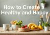 Evde Sağlıklı ve Mutlu Bir Yaşam Tarzı Nasıl Oluşturulur? How to Create a Healthy and Happy Lifestyle at Home?