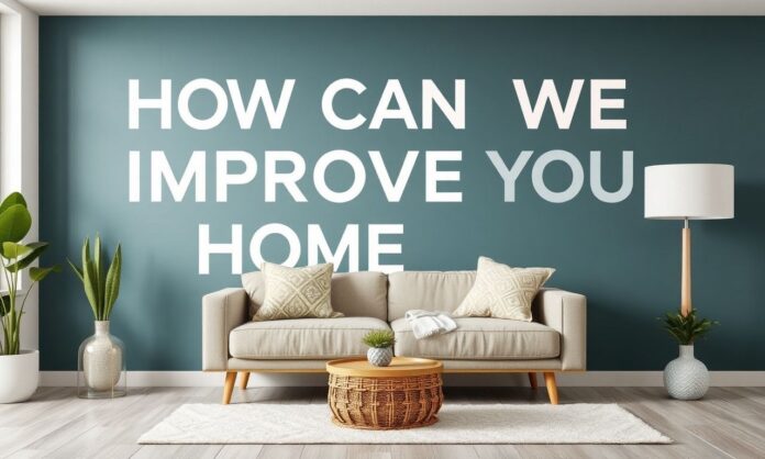 How Can We Improve Our Home and Our Lives?