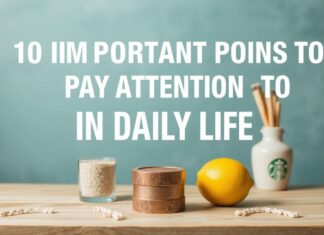 Günlük Hayatta Dikkate Almanız Gereken 10 Önemli Nokta 10 Important Points to Pay Attention to in Daily Life