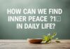 Günlük Hayatta Ruh Huzuru Nasıl Bulabiliriz? How Can We Find Inner Peace in Daily Life?