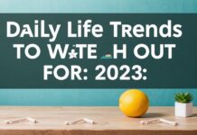 Günlük Yaşamda Dikkat Çeken Trendler: 2023 Daily Life Trends to Watch Out For: 2023