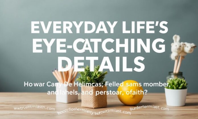 Everyday Life's Eye-Catching Details: How Can We Improve Our Homes, Relationships, and Personal Growth?