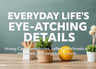 Günlük Yaşamda Dikkat Çekici Detaylar: Evimizi, İlişkilerimizi ve Kişisel Gelişimimizi Nasıl İyileştirebiliriz? Everyday Life's Eye-Catching Details: How Can We Improve Our Homes, Relationships, and Personal Growth?