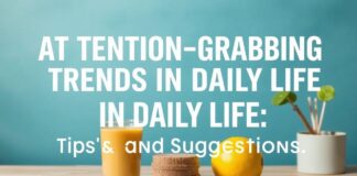 Günlük Yaşamda Dikkat Çekici Trendler: İpuçları ve Öneriler Attention-Grabbing Trends in Daily Life: Tips and Suggestions