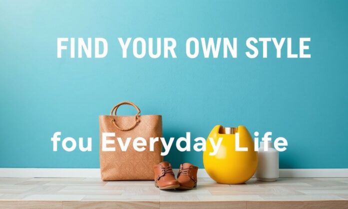 Find Your Own Style to Stand Out in Everyday Life