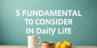 Günlük Yaşamda Dikkate Alınması Gereken 5 Temel İlkeler 5 Fundamental Principles to Consider in Daily Life