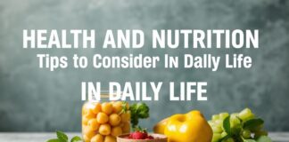 Günlük Yaşamda Dikkate Alınması Gereken Sağlık ve Beslenme İpuçları Health and Nutrition Tips to Consider in Daily Life