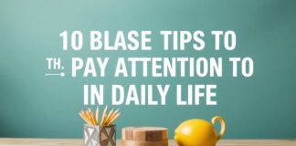 Günlük Yaşamda Dikkate Almanız Gereken 10 Temel İpuçları 10 Basic Tips to Pay Attention to in Daily Life
