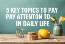 Günlük Yaşamda Dikkate Almanız Gereken 5 Ana Konu 5 Key Topics to Pay Attention to in Daily Life