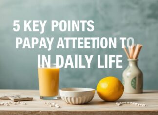 Günlük Yaşamda Dikkate Değer Vermek Gereken 5 Anahtar Nokta 5 Key Points to Pay Attention to in Daily Life