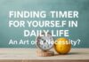 Günlük Yaşamda Kendi İçin Zaman Bulmak: Bir Sanat Mı, Bir Gereklilik Mi? Finding Time for Yourself in Daily Life: An Art or a Necessity?