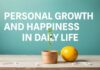 Günlük Yaşamda Kişisel Gelişim ve Mutluluk Personal Growth and Happiness in Daily Life