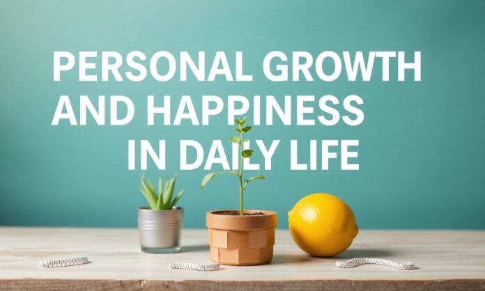Personal Growth and Happiness in Daily Life