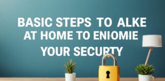Güvenliğinizi Artırmak İçin Evde Almanız Gereken Temel Adımlar Basic Steps to Take at Home to Enhance Your Security