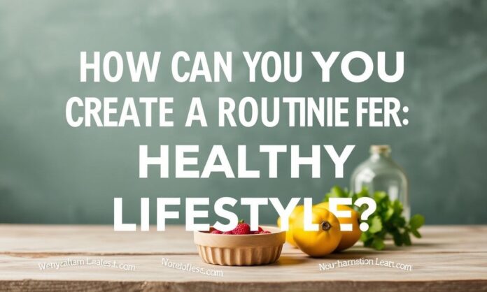 How Can You Create a Routine for a Healthy Lifestyle?