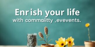 Topluluk Etkinlikleri ve Yerel Faaliyetlerle Hayatınızı Zenginleştirin Enrich your life with community events and local activities.