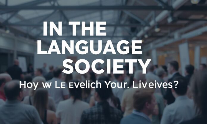 In the Language of Society: How Local Events Enrich Our Lives?