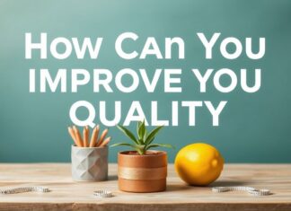 Yaşam Kalitesini Nasıl Yükseltebilirsiniz? How Can You Improve Your Quality of Life?