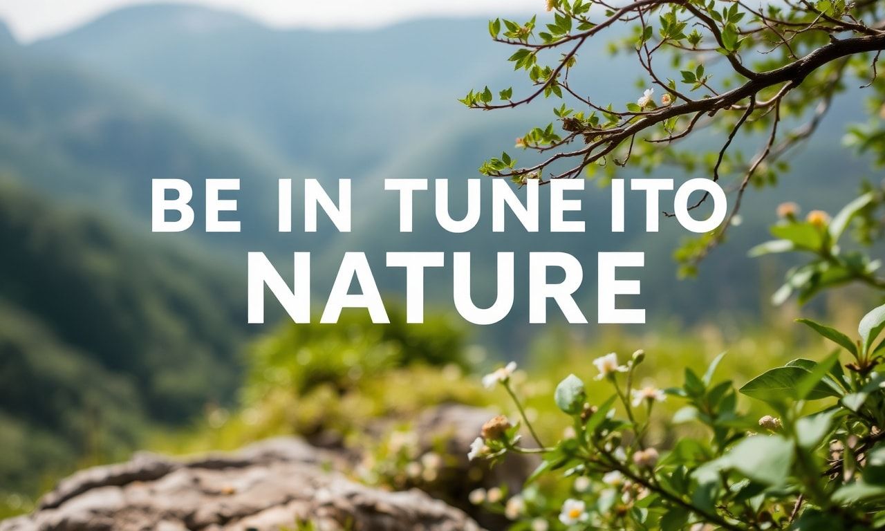 Doğa İle İçli Dışlı Olun: Evde ve Dışarıda Kişisel Gelişim Yolları