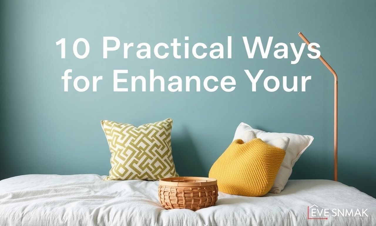 Eve Sığınmak: Konforunuzu Artıran 10 Pratik Yöntem