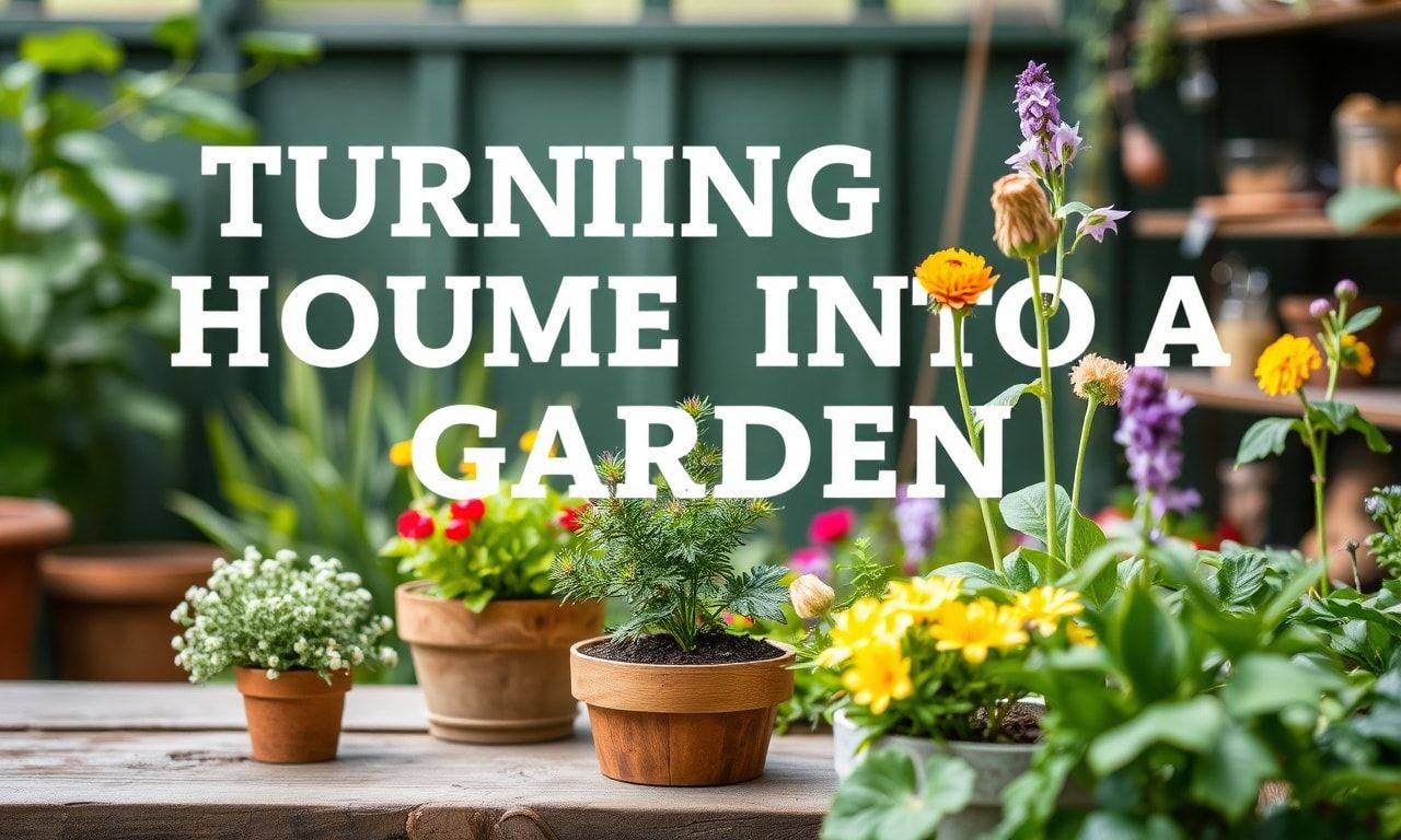 Evinizi Bir Kaşık Bahçeye Dönüştürme: Ev Bahçeciliği Rehberi