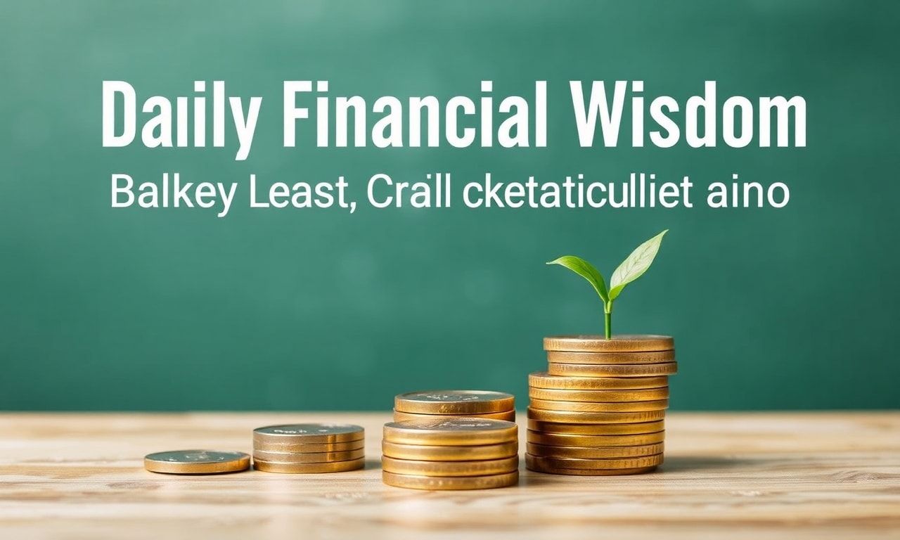 Günlük Hayatta Finansal Akıllılık: Faiz Hesaplama ve Tasarruf Yapma