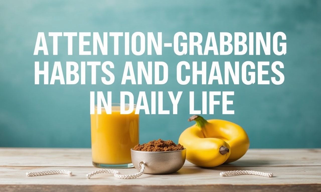 Günlük Yaşamda Dikkat Çekici Alışkanlıklar ve Değişiklikler