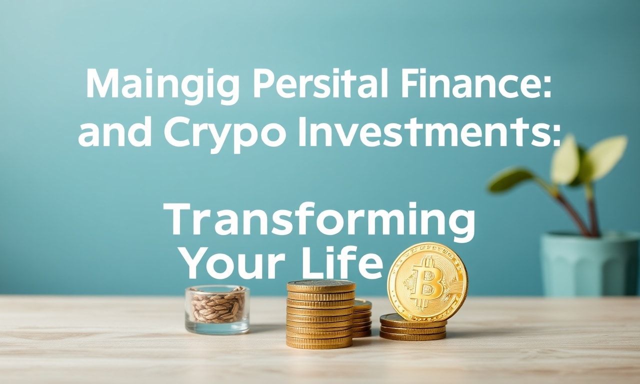Kişisel Finansların ve Kripto Yatırımların Yönetimi: Yaşam Tarzınızı Dönüştürmek