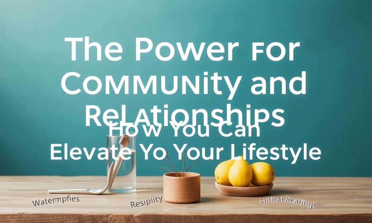Topluluk ve İlişkilerin Gücü: Yaşam Tarzınızı Nasıl Yükseltebilirsiniz