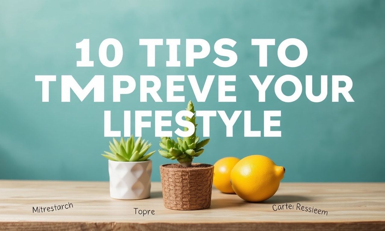 Yaşam Tarzınızı Nasıl Geliştirebilirsiniz: Günlük Hayatta Uygulayabileceğiniz 10 İpucu